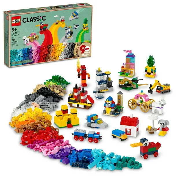LEGO Classic 90 Years of Play Building Set